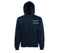 Custom Embroidered Fruit of the Loom Premium 70/30 Hooded Sweatshirt Jacket Top