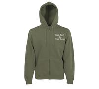 Custom Embroidered Fruit of the Loom Premium 70/30 Hooded Sweatshirt Jacket Top