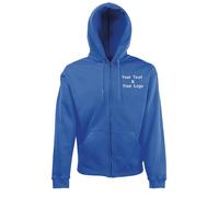 Custom Embroidered Fruit of the Loom Premium 70/30 Hooded Sweatshirt Jacket Top