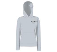 Custom Embroidered Fruit of the Loom Women's Classic 80/20 Hooded Sweatshirt Gym