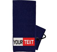 Custom Embroidered Golf Towel Personalized Text/Word/Logo/Image Monogrammed Golf Towels with Clip Golf Towel for Golf Gifts Men Women