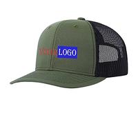 Custom Embroidered Hat Logo Personalised Mesh Baseball Cap Mens Summer 112 Trucker Cap,Unisex Embroidered Cap Dad/Mom Gifts