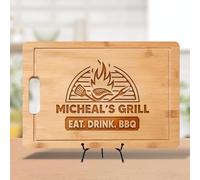 Custom Engraved Cutting Board for Dad Mom, Personalized Chopping Board Gift for Father's Day, Mother's Day, Birthday, Anniversary, or Christmas