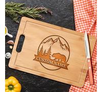 Custom Engraved Cutting Board - Personalized Charcuterie & Serving Board for Holiday Gatherings, Perfect for Friends & Family This Christmas