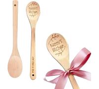 Custom Face Photo Wooden Spoons,Personalised Text Laser Engraved Wooden Spoon,Birthday Housewarming Gift for Boys Girls Friends Family