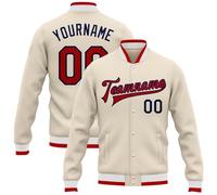 Custom Fashion Varsity Jacket Cotton Blend Letterman Baseball Jacket Unisex Coats Personalized Name Number Personalized Bomber Jackets
