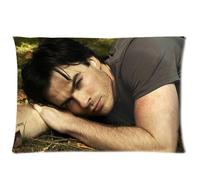 Custom Fashionable Ian Somerhalder Queen Size Rectangle Pillow Cases 20''*30''(ONE SIDE)