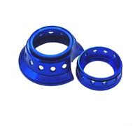 Custom Fit Decorative Ring for DAIWA Fishing Reels, Works with For TATULA, For ALPHAS, and For STEEZ Series (blue)