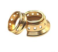 Custom Fit Decorative Ring for DAIWA Fishing Reels, Works with For TATULA, For ALPHAS, and For STEEZ Series (light golden)