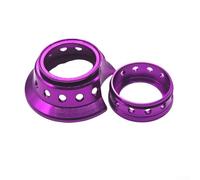 Custom Fit Decorative Ring for DAIWA Fishing Reels, Works with For TATULA, For ALPHAS, and For STEEZ Series (purple)