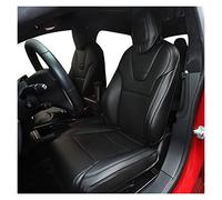 Custom Fit For Tesla For Model S Car Seat Cover 2018-2021 Full Covered Leather 5 Seaters Cushion Seat Cover Cushion(Black,2020)