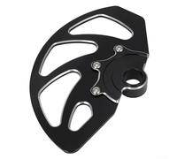 Custom Fit Front Brake Disc Protector Made from 6061 Aluminum Alloy Designed For Surron For Light Bee Series (Black)
