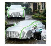 Custom Fit Full Car Covers for Outside Storage for 2005-2026 M itsubishi Outlander Winter Waterproof Car Cover Outdoor All weather Dust UV Rain Snow Protection,Easy Install,with Zipper - Silver