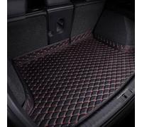 Custom Fit Leather Trunk Cargo Mat for Mini Hatch 3-Door F56 One/D/Cooper/S/SD 2014-2020, Waterproof Wear-Resistant Non-Slip Interior Accessory Protector,BlackRed