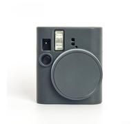 Custom Fit Lens Cap for Fuji For Instax Mini 41 and Protective Aluminum Design (dark gray)