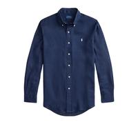 Custom Fit Linen Shirt - male - Polo Ralph Lauren - Casual Shirts - Blue - L - Shirts L
