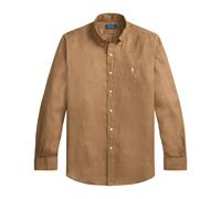 Custom Fit Linen Shirt - male - Polo Ralph Lauren - Casual Shirts - Brown - S - Shirts S