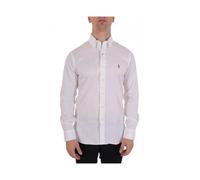Custom Fit Oxford Button-Down Shirt - male - Ralph Lauren - Casual Shirts - White - M - Shirts M