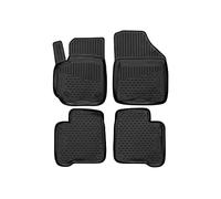 Custom-fit rubber floor mats for Suzuki Baleno (II) 2015 -> HB 5 door 4 pieces