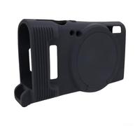 Custom Fit Silicone Skin for Canon IXUS285 Dust for proof Custom(Black) | Scratch-resistant for surface, keeps camera pristine, soft touch feel, prevents dust accumulation, black or pink