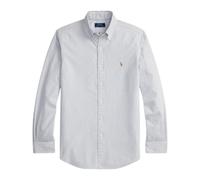 Custom Fit Striped Oxford Shirt - male - Ralph Lauren - Formal Shirts - White - L - Shirts L