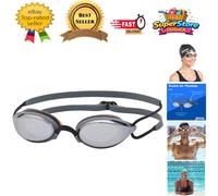 Custom Fit Unisex Swimming Goggles with Anti-Fog & UV Protection Technology