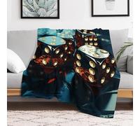 Custom Flannel Fleece Throw Blanket for Adults 60x80 Lightweight Dice Graphics Bedtime Blanket Soft Warm Blankets for Bed Couch Sofa Camping Picnic Wedding Gift Winter Home Decoration