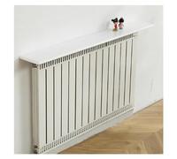 Custom Floating Plant Shelf for Indoor Radiators - Dustproof, Smoke-Proof White Wood Panel, 100x20x2.2cm - Perfect for Home, Hotel, Kindergarten Decor