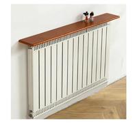 Custom Floating Plant Shelf for Indoor Radiators - Smokeproof & Dustproof Recular Wood Panel, Perfect for Home, Hotel, Kindergarten - 100x20x2.2cm, Sle A