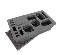 Custom foam insert Nanuk 2 Bodies Dslr Gris 521x287x191 mm