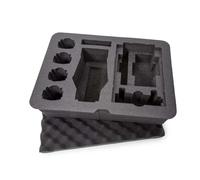 Custom foam insert Nanuk Mavic 2Pz Smart Cntlr Gris 432x300x163 mm