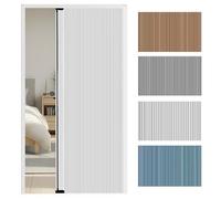 Custom Folding Sliding Doors, Retractable Bi-Fold Doors for Closet, Kitchen, Pantry & Shower - Space-Saving, Modern Design, Easy Inllat, & Slish.