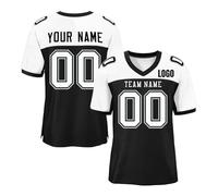 Custom Football Jersey Personalised Printed Team Name & Number Jerseys Customise Sports Shirts for Men Women Youth