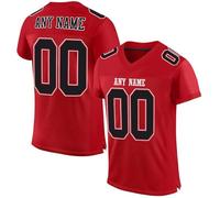 Custom Football Jersey Personalized Team Name Number Rugby Uniforms Customized Football Shirt for Men Youth Women Kids