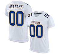Custom Football Jersey Personalized Team Name Number Rugby Uniforms Customized Football Shirt for Men Youth Women Kids