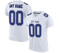 Custom Football Jersey Personalized Team Name Number Rugby Uniforms Customized Football Shirt for Men Youth Women Kids