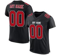 Custom Football Jersey Personalized Team Name Number Rugby Uniforms Customized Football Shirt for Men Youth Women Kids
