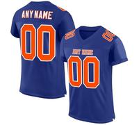 Custom Football Jersey Personalized Team Name Number Rugby Uniforms Customized Football Shirt for Men Youth Women Kids