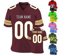 Custom Football Jerseys for Men Women Personalised Printed Team Name Number Jerseys Customised Sport Shirts Team Gifts