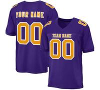 Custom Football Jerseys Personalized Rugby Uniforms Sport Shirts Add Team Name Number Preschool/Youth/Men/Women