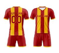 Custom Football Kit Portugal/Spain/England/Argentina,Customized Soccer Jersey Shirt Shorts Adults Boys,Custom Team Name Number Sportwear 2XS-5XL