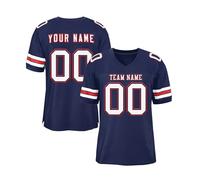 Custom Football Replica Team Jersey for Men Women Youth Kid Customizable Sports Uniform Personalize Your Team Name and Number