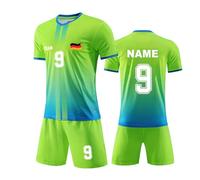 Custom Football Training Kit with Team Name Number Logo Personalized Football Goalkeeper Kit Coaching Training Equipment Set for Starter Men Women Kid Youth