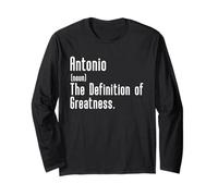 Custom For Antonio - Funny Shirt With The Name Antonio Long Sleeve T-Shirt