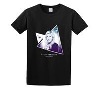 Custom for Ellie Goulding T-Shirt Men Casual Tees Black XL