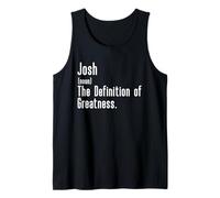 Custom For Josh - Funny Shirt With The Name Josh Tank Top
