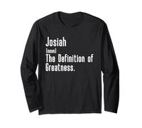 Custom For Josiah - Funny Shirt With The Name Josiah Long Sleeve T-Shirt