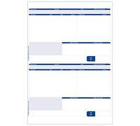 Custom Forms SE96 Sage A4 Compatible Address Pay Advice Slip