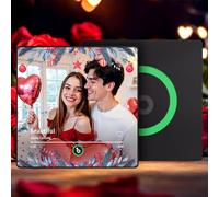 Custom Fridge Magnet Music Personalised Spotify Fridge Beats Magnet That Can Play Songs Customised Wedding Anniversary Birthday Gifts for Couples Women Men Mom Grandma Nana