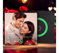Custom Fridge Magnet Music Personalised Spotify Fridge Beats Magnet That Can Play Songs Customised Wedding Anniversary Birthday Gifts for Couples Women Men Mom Grandma Nana